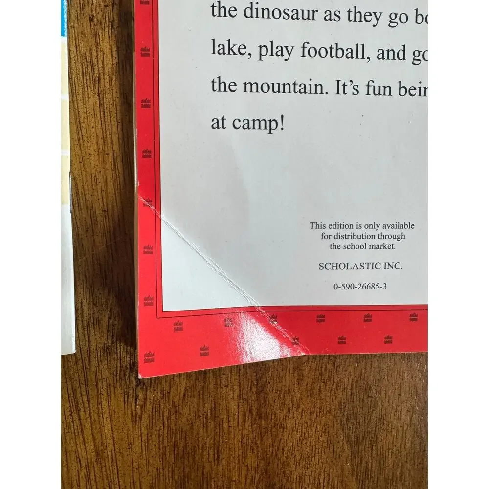 Vintage Danny and the Dinosaur Go to Camp Syd Hoff Scholastic Book Lot 2